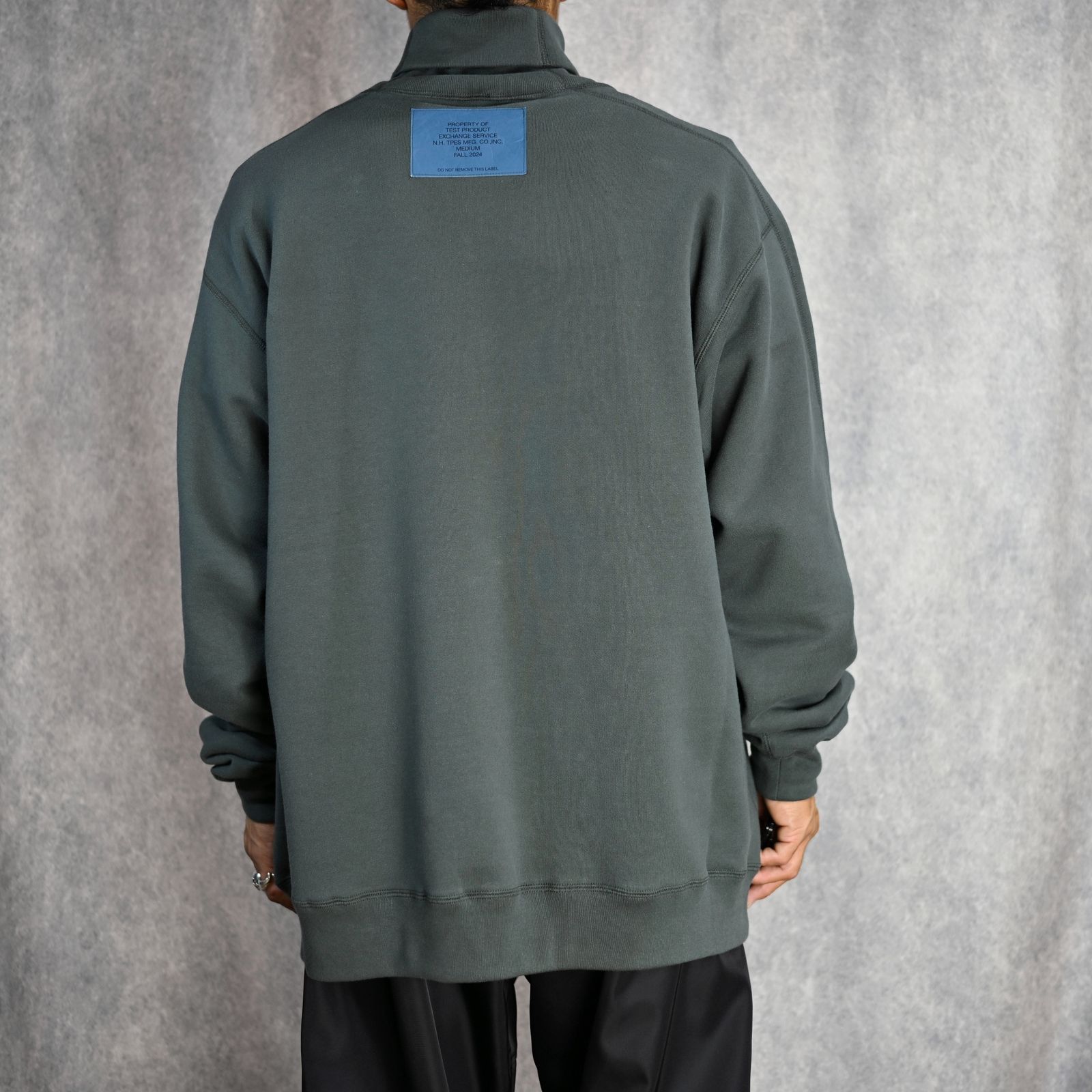 N.HOOLYWOOD - EXCHANGE HIGH NECK LONG SLEEVE (CHARCOAL