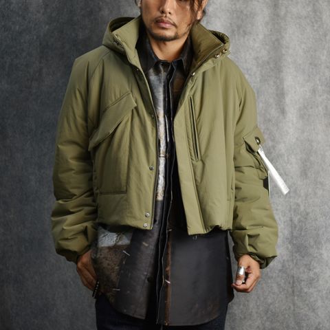 パッティングショートブルゾン / LB24AW-BL03-NBG (OLIVE)