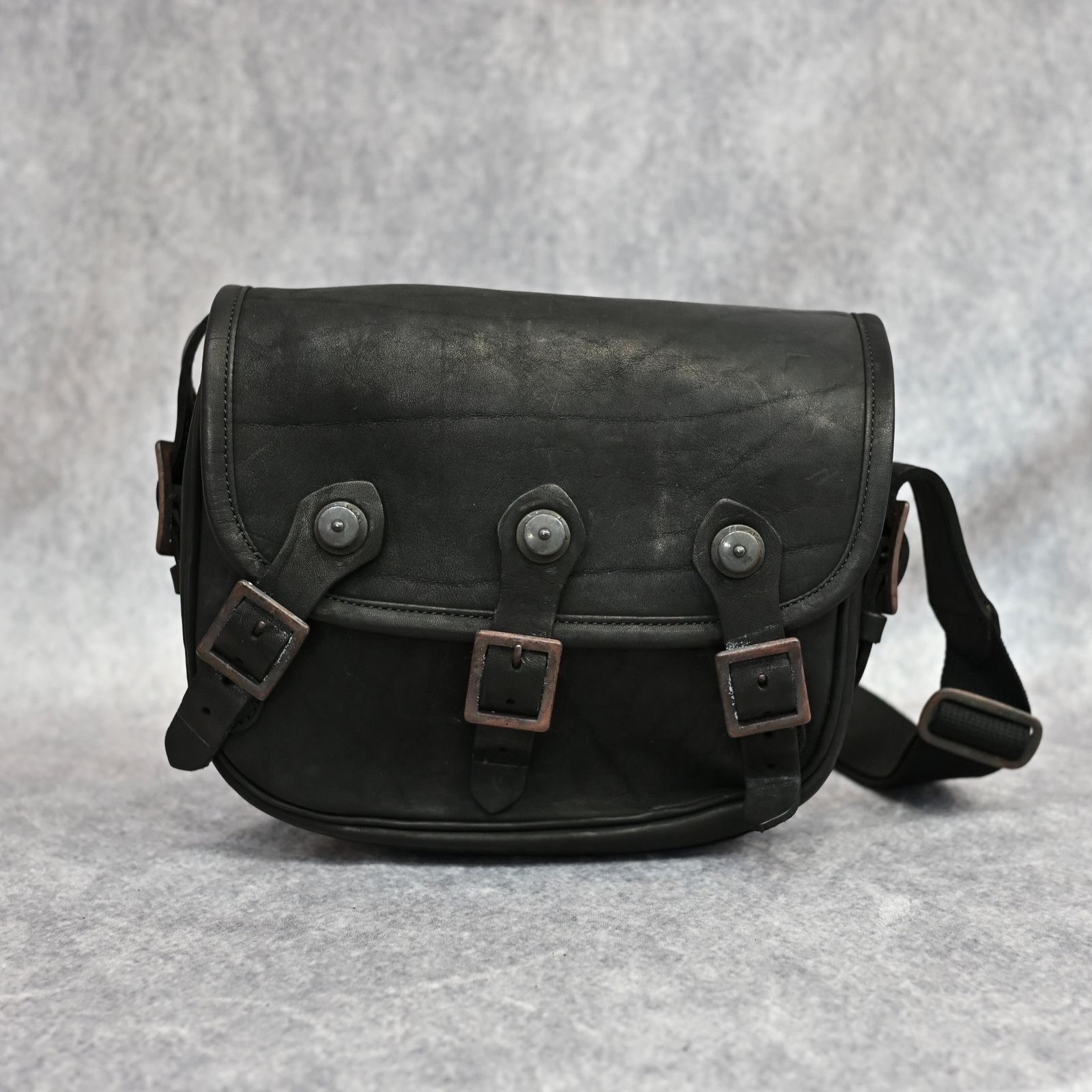 JPショルダー製品染め カートリッジBAG （BLACK）｜92-36