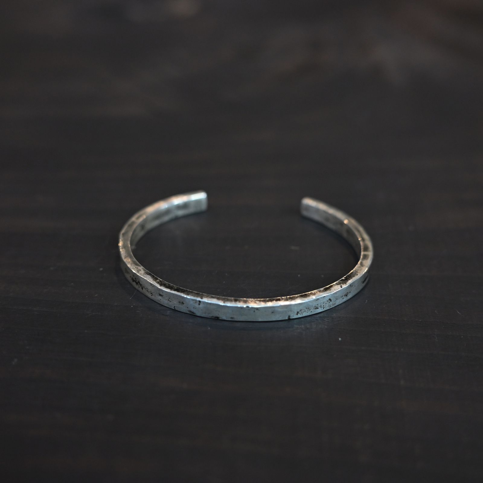 STRAIGHT BANGLE NARROW｜ SILVERS 純銀