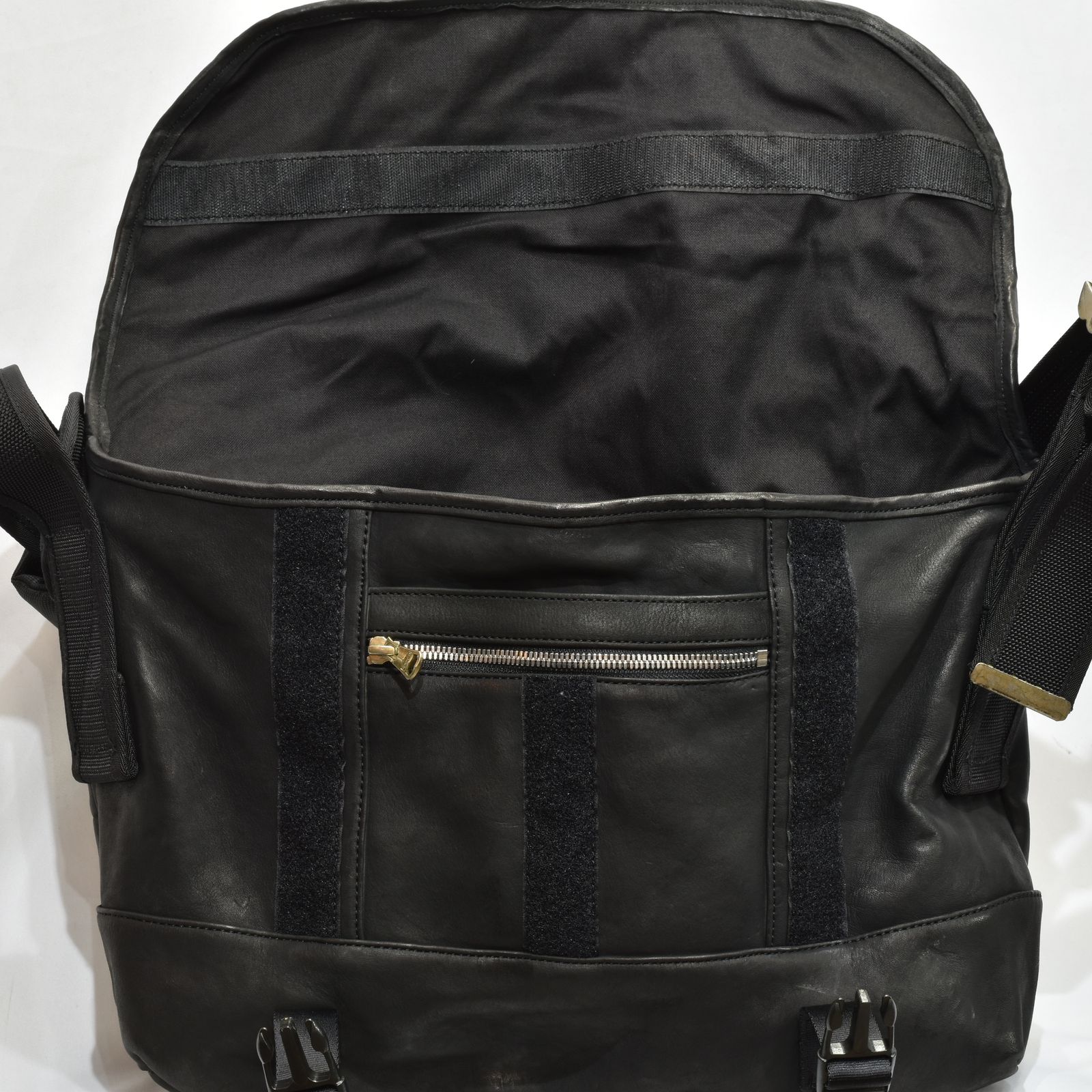 ジャパンダブルショルダー フルタンニン製品染めショルダーバッグ