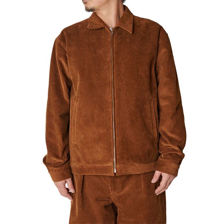 CALEE - 8w CORDUROY SWINGTOP (BROWN) / コーデュロイ CALEE - 8w CORDUROY SWINGTOP (BROWN) / コーデュロイ