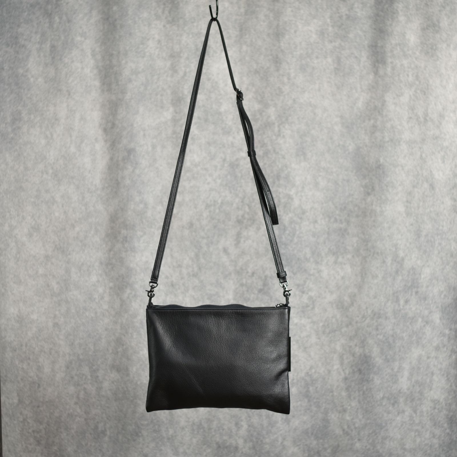 Triple Clutch (BLACK) / クラッチ ショルダーバッグ （ブラック） DA-I96-790-1-02