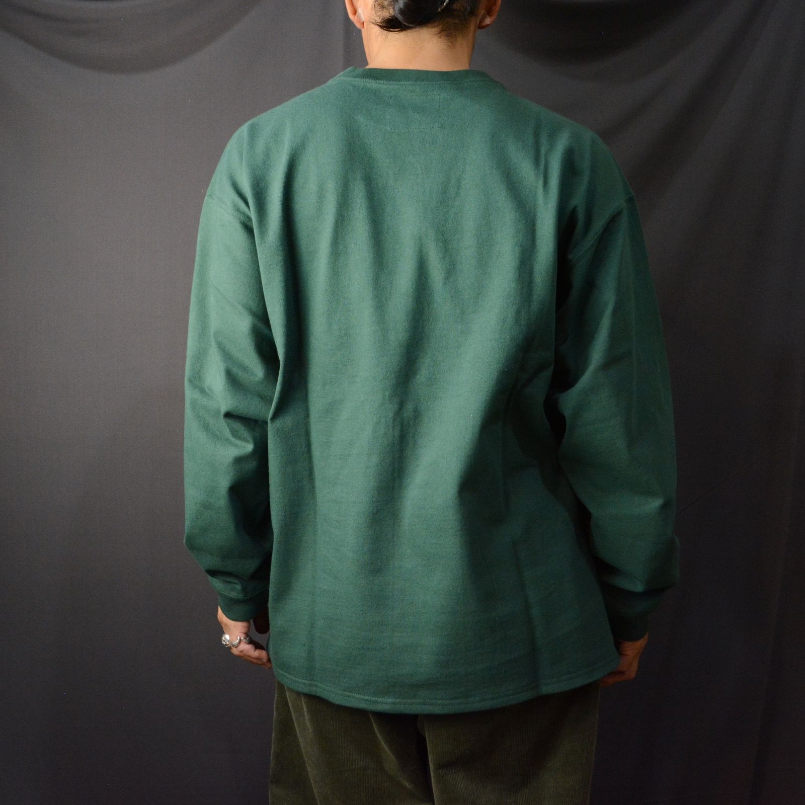 ロングスリーブ カットソー （GREEN）