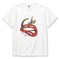 DYING TO SAY SOMETHING T‐SHIRT (WHITE) / プリントTシャツ
