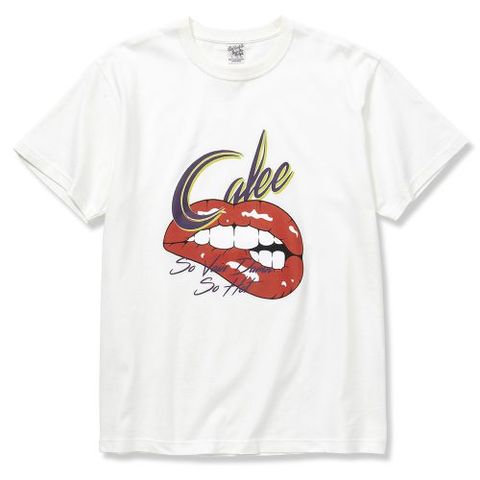 DYING TO SAY SOMETHING T‐SHIRT (WHITE) / プリントTシャツ