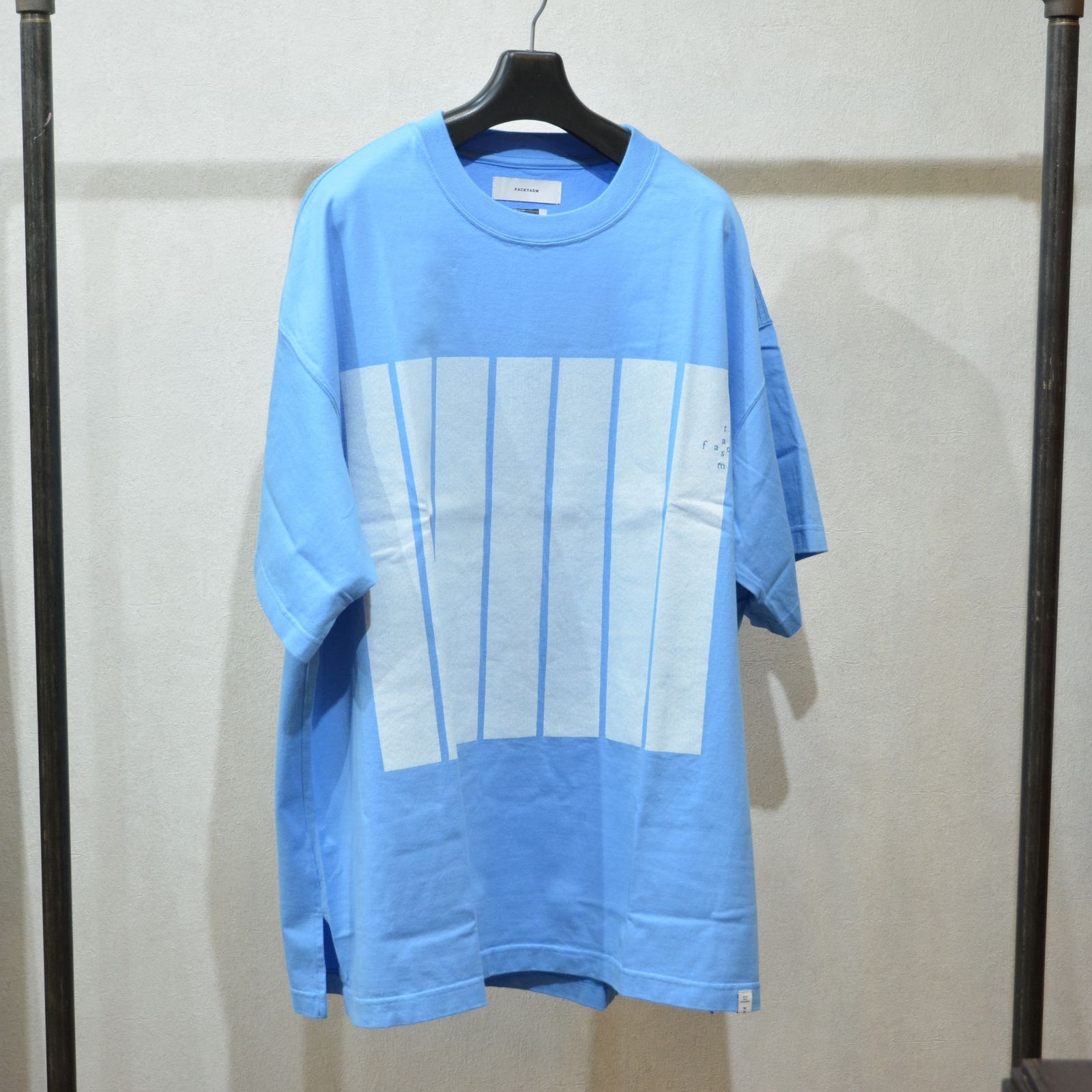 7 BARS TEE （LIGHT BLUE） / ブラック・フラッグ Tシャツ （ライトブルー）