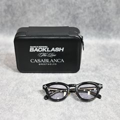 THE LINE × CASABLANCA サングラス タイプ 2 （BLACK×L.GRAY / ブラック×ライトグレー） CAS-02