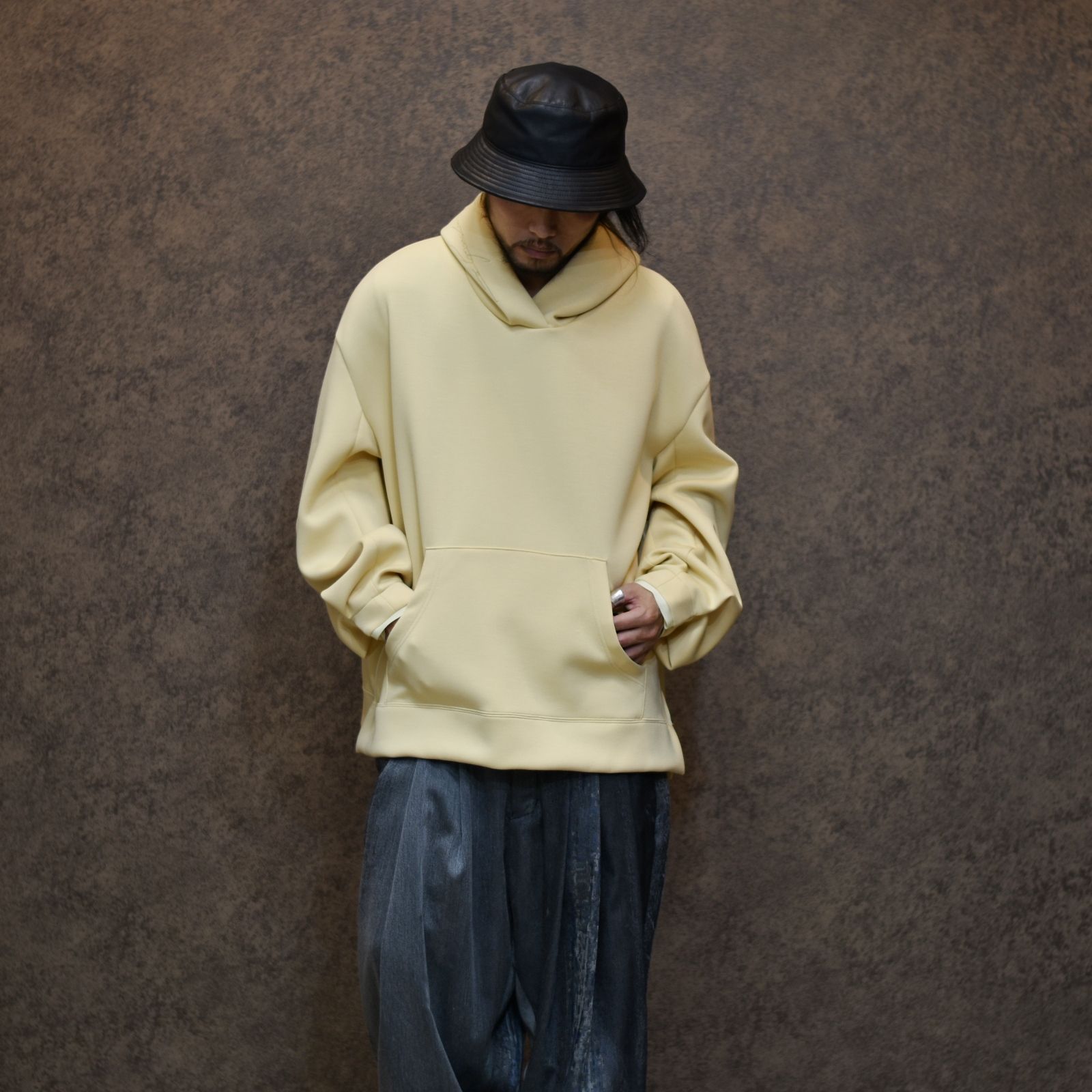 ジップベント フーディ / LB22SS-PK01-NM (PALE YELLOW)