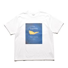 New Order “TRUE FAITH” Crewneck T-SH （WHITE） /  ニューオーダー 「トゥルー・フェイス」 プリント Tシャツ （ホワイト）