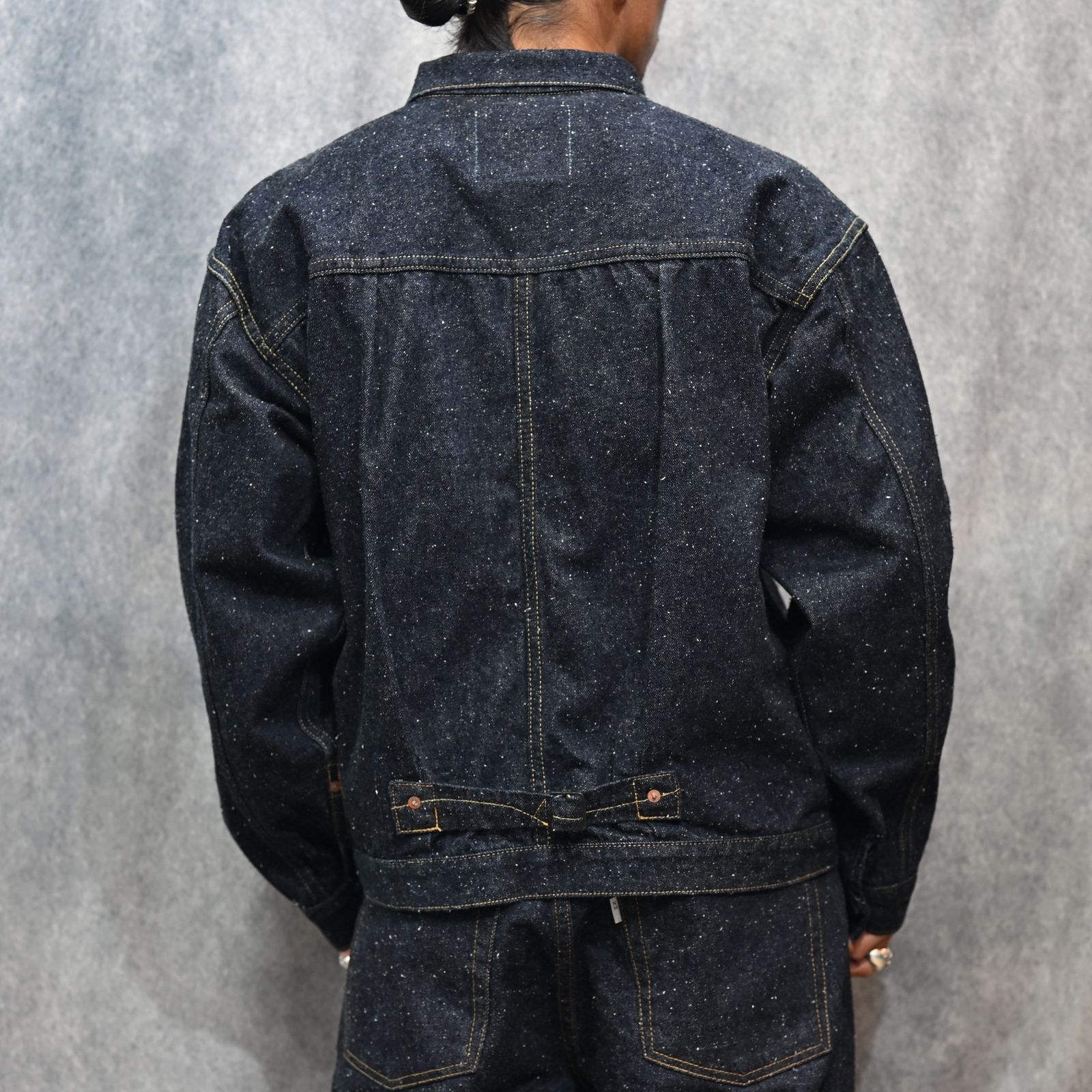 #029 WW II LV T-BACK DENIM JACKET ONE-WASHED （INDIGO） / デニムジャケット Gジャン ワンウォッシュ 大戦モデル （インディゴ）