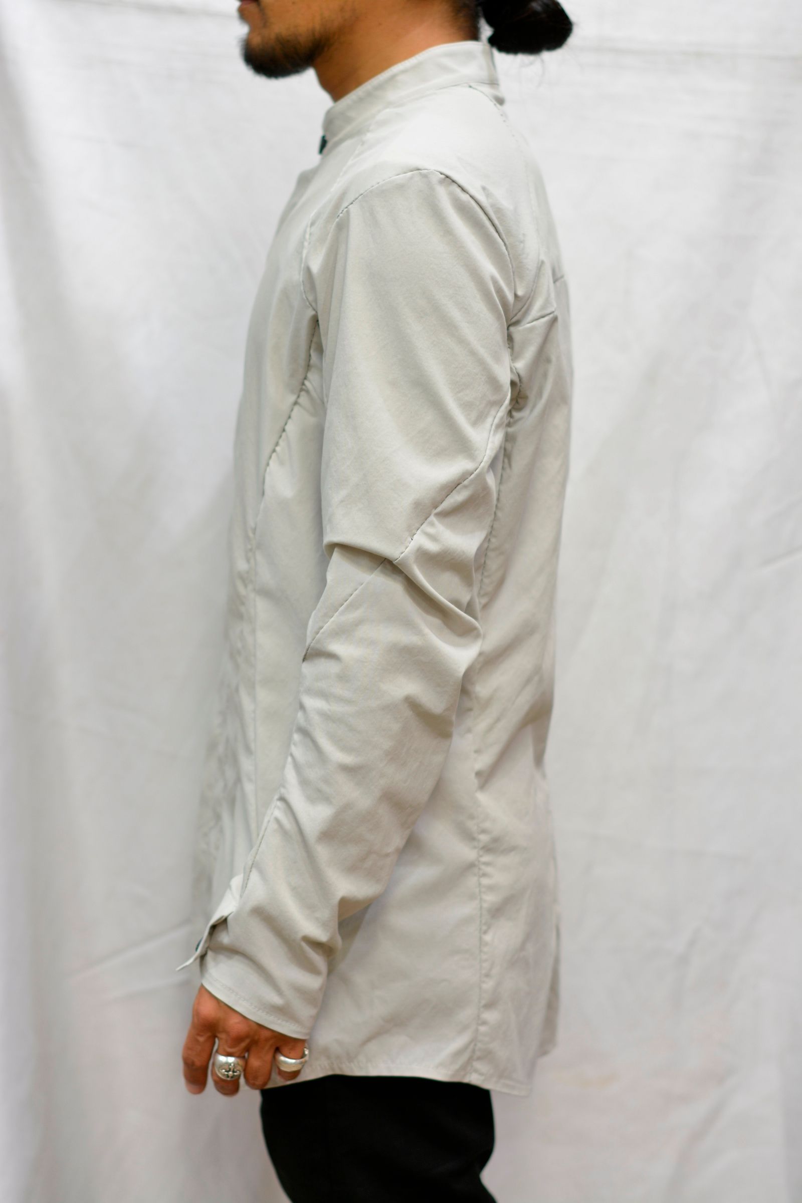STAND COLLAR SHIRT B/D UNLINED JS-1