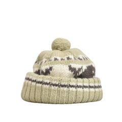 Canadian Knit Cap "SNOWMAN" (GRAY)｜ニットキャップ・ニット帽｜Z01011