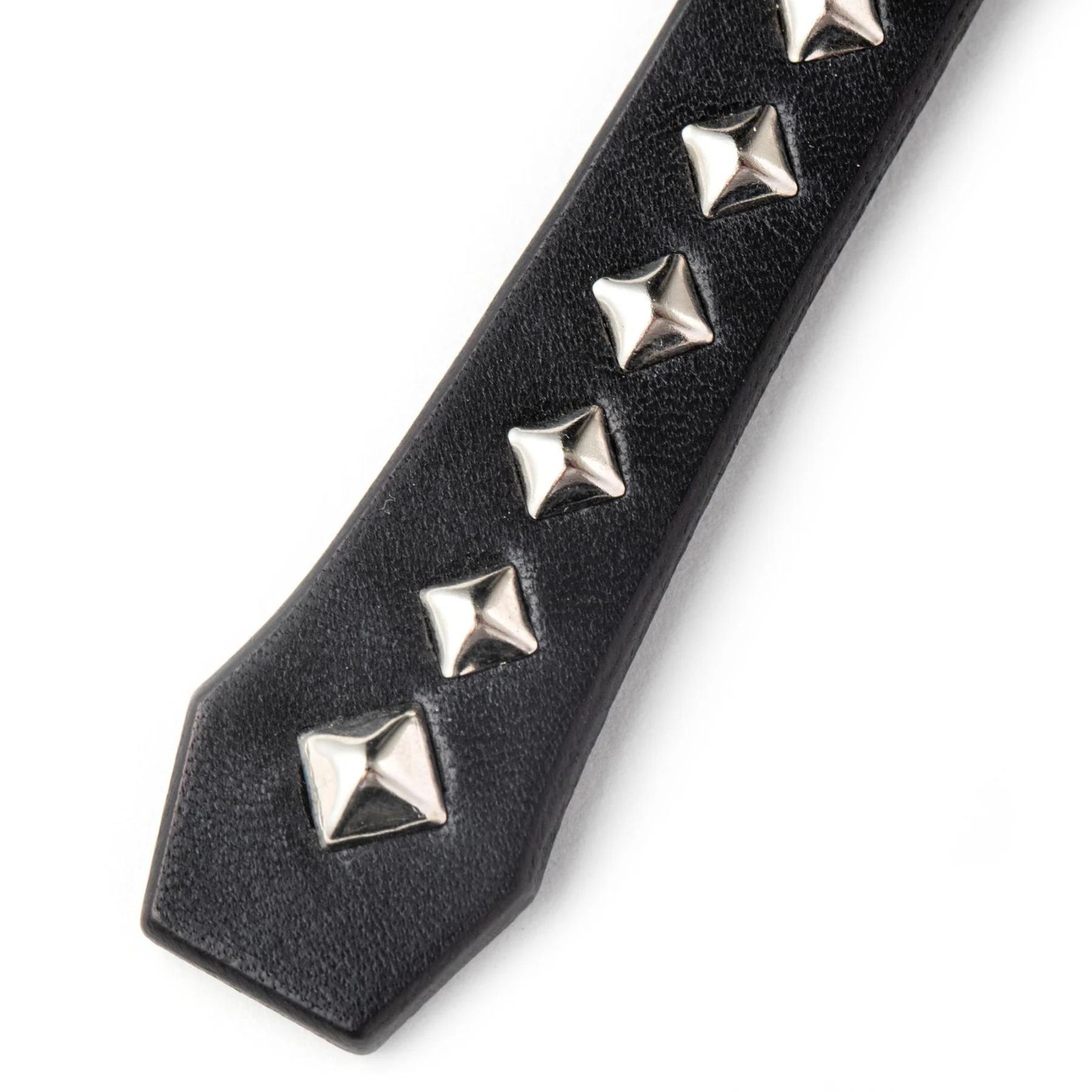 STUDS LEATHER ASSORT KEY RING ＜TYPE I＞ B (Black) / スタッズ レザー アソート キーリング