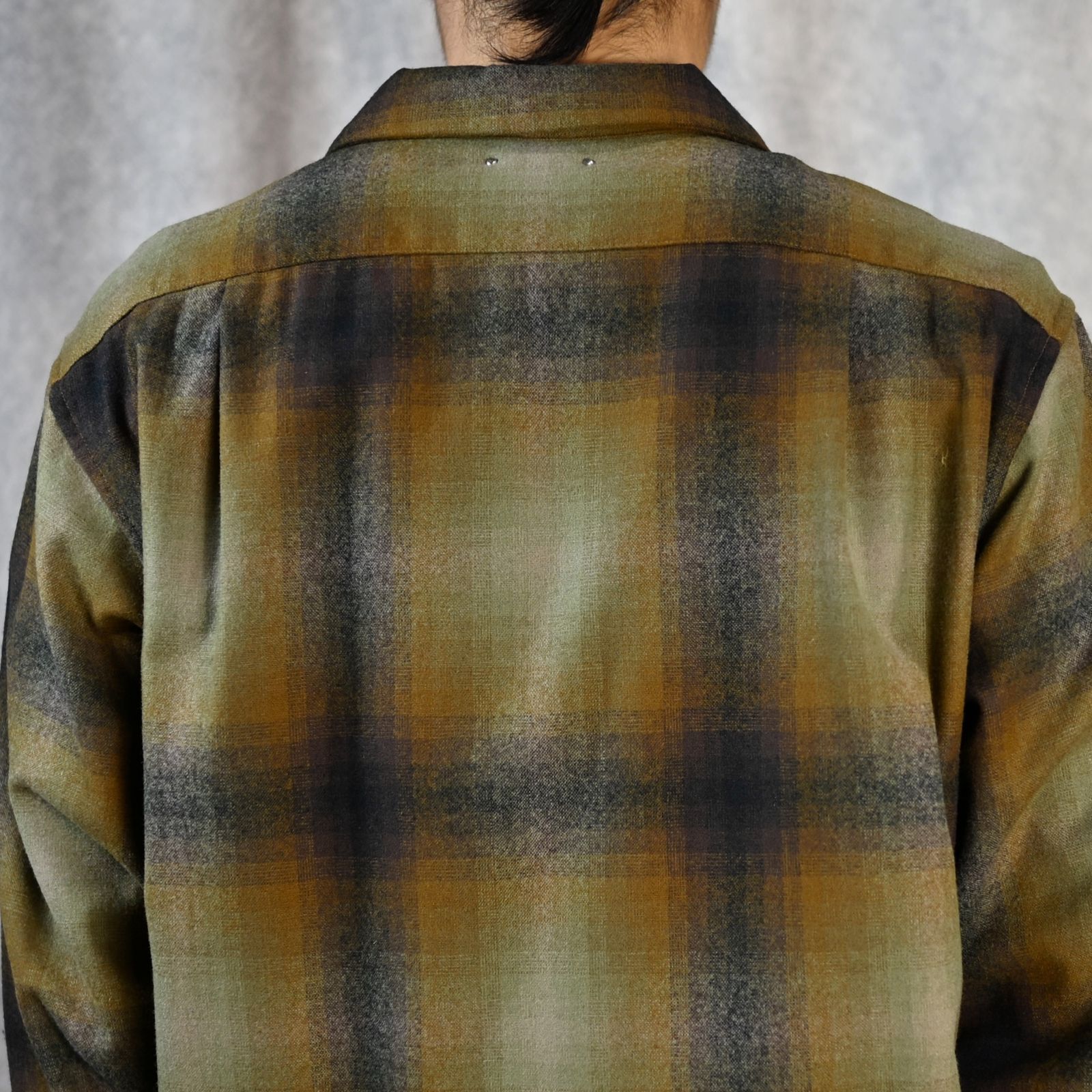CDL minedenim チェックシャツ 楽天市場】[SALE]MINEDENIM : Distortion Ombre Check L.Western