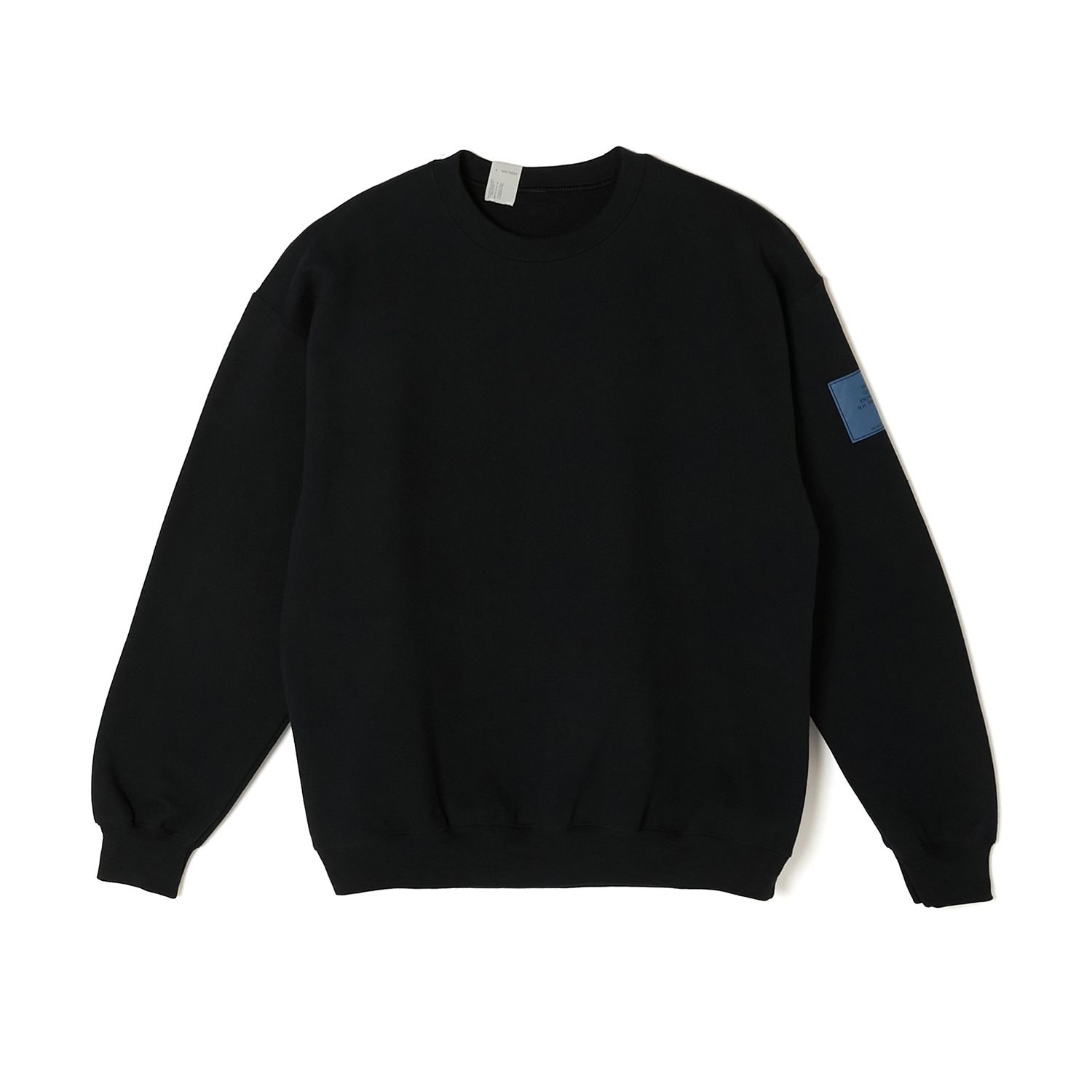CREWNECK SWEARTSHIRT （BLACK） / スクルーネック スウェット （ブラック）