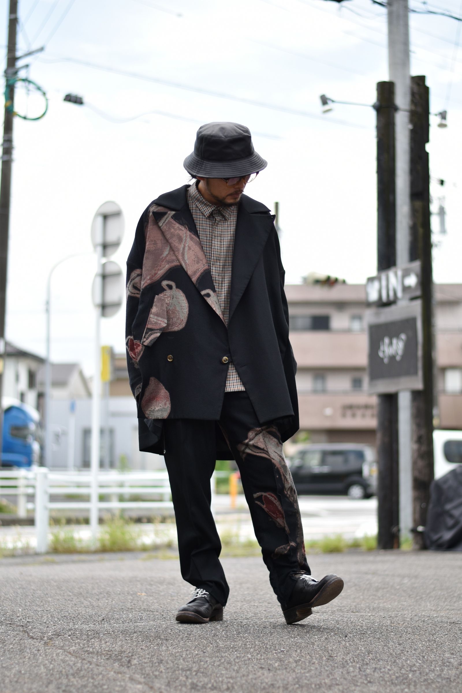 Licht Bestreben - ブレザーコート / LB21FW-JK01-JQ (BLACK×CANNA