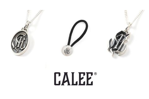 CALEE - CAL NT LOGO SILVER CONCHO (SILVER) / シルバー