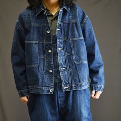 STEINBECK DENIM JACKET (INDIGO) - スタインベック デニム ジャケット