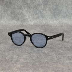 BOSTON TYPE GLASSES (BLACK / BLUE)｜ボストン サングラス｜CL-25AW001G
