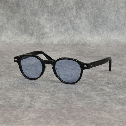 BOSTON TYPE GLASSES (BLACK / BLUE)｜ボストン サングラス｜CL-25AW001G