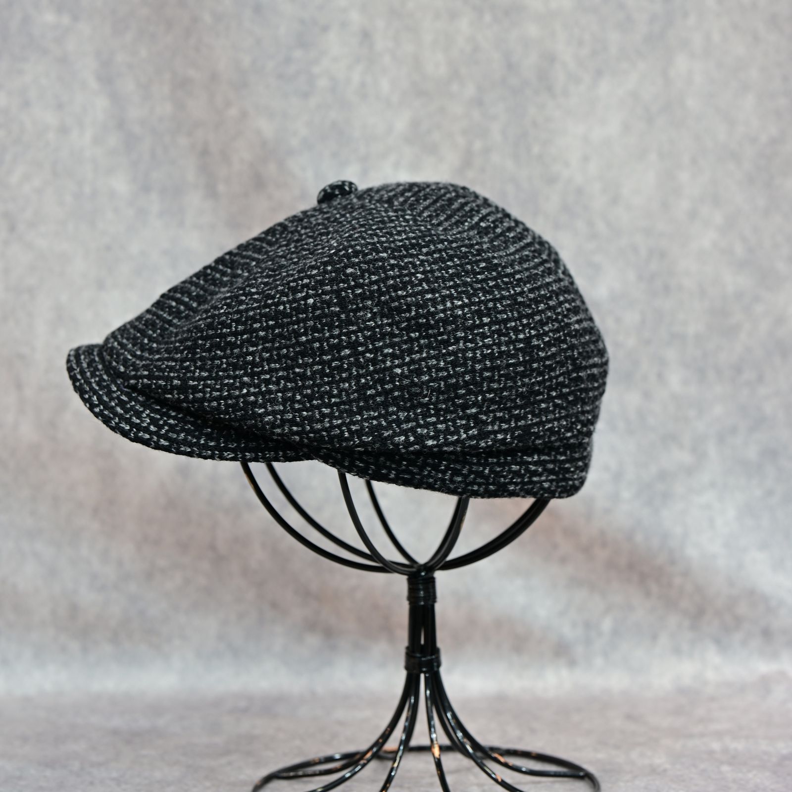 TWEED KNIT CASQUETTE （GRAY）｜ツイード ニット キャスケット （グレー） PC-031-3650-11