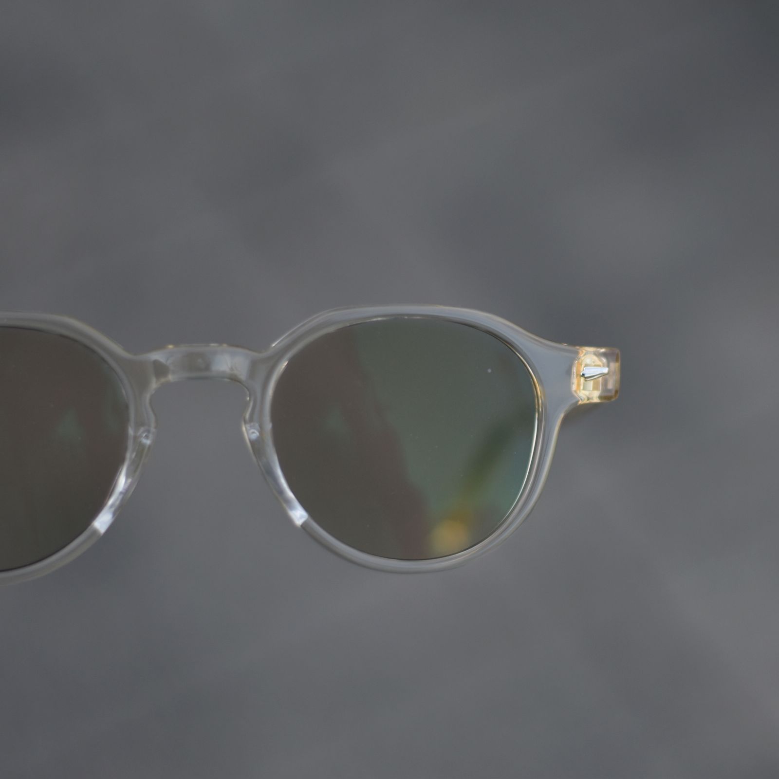 BOSTON TYPE GLASSES ＜PHOTOCHROMIC LENS＞ (CLEAR/調光BROWN) / ボストンタイプ サングラス