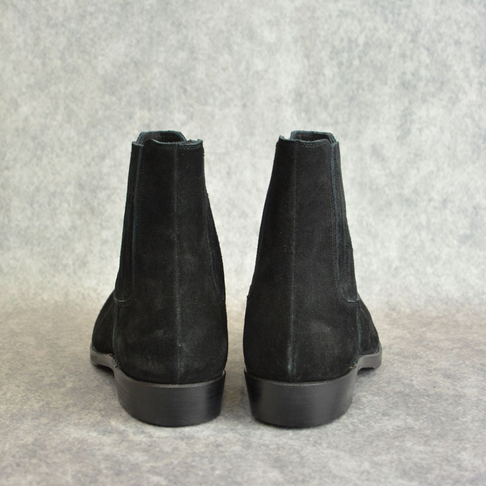 Suede Leather Western Side Gore Boots (BLK)  /  スエード ウエスタン ブーツ （ブラック） MGK-007