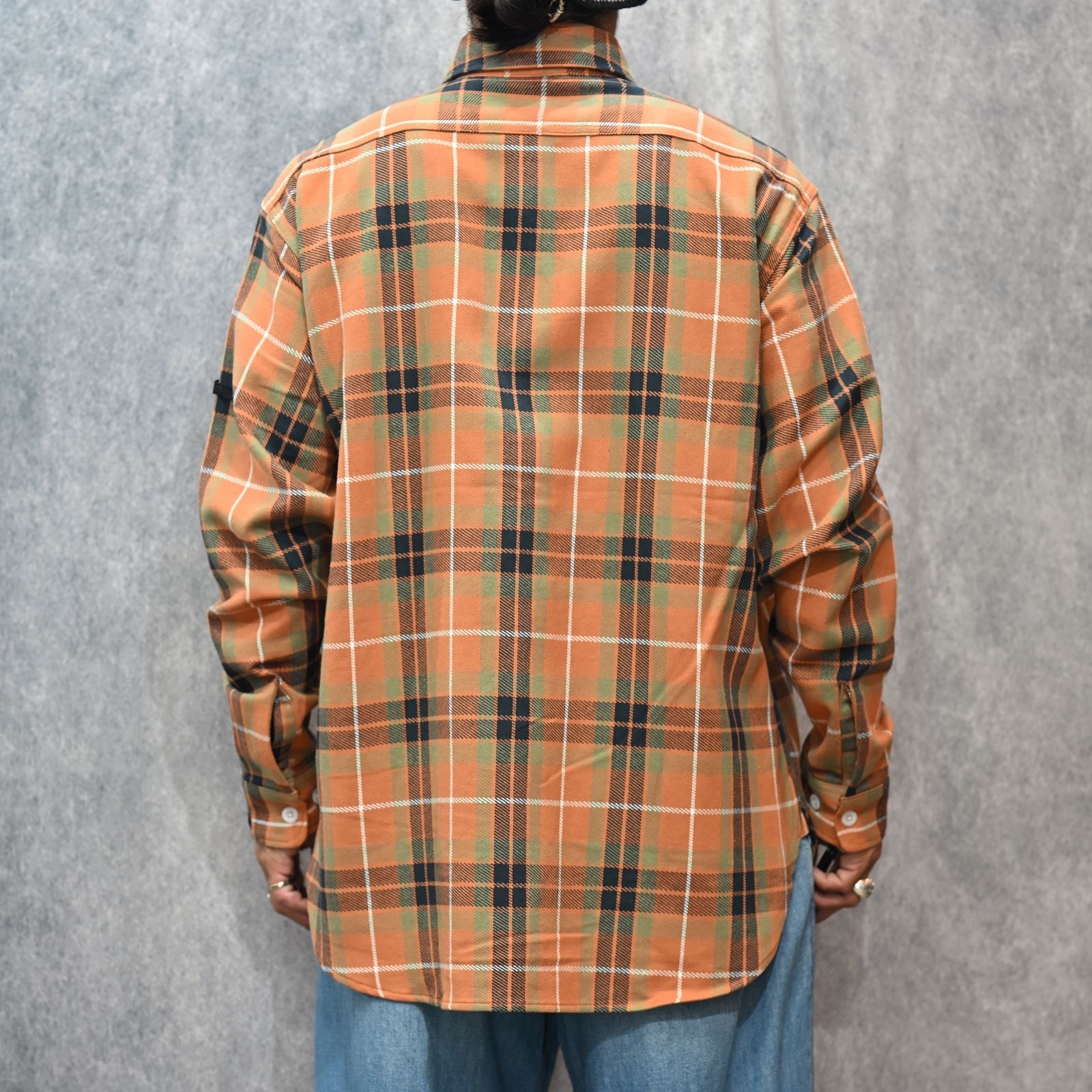 × BIG MAC SHIRT （ORG CHECK）｜× ビッグマック チェックシャツ｜2252-SH61-026