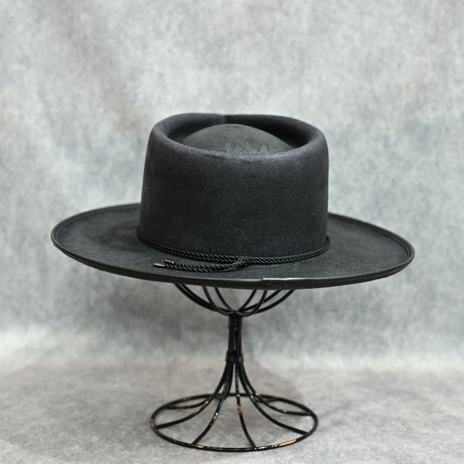 × Battement Wool Felt Hat （BLACK / ブラック） ウールフェルト ハット / Ba-898-01