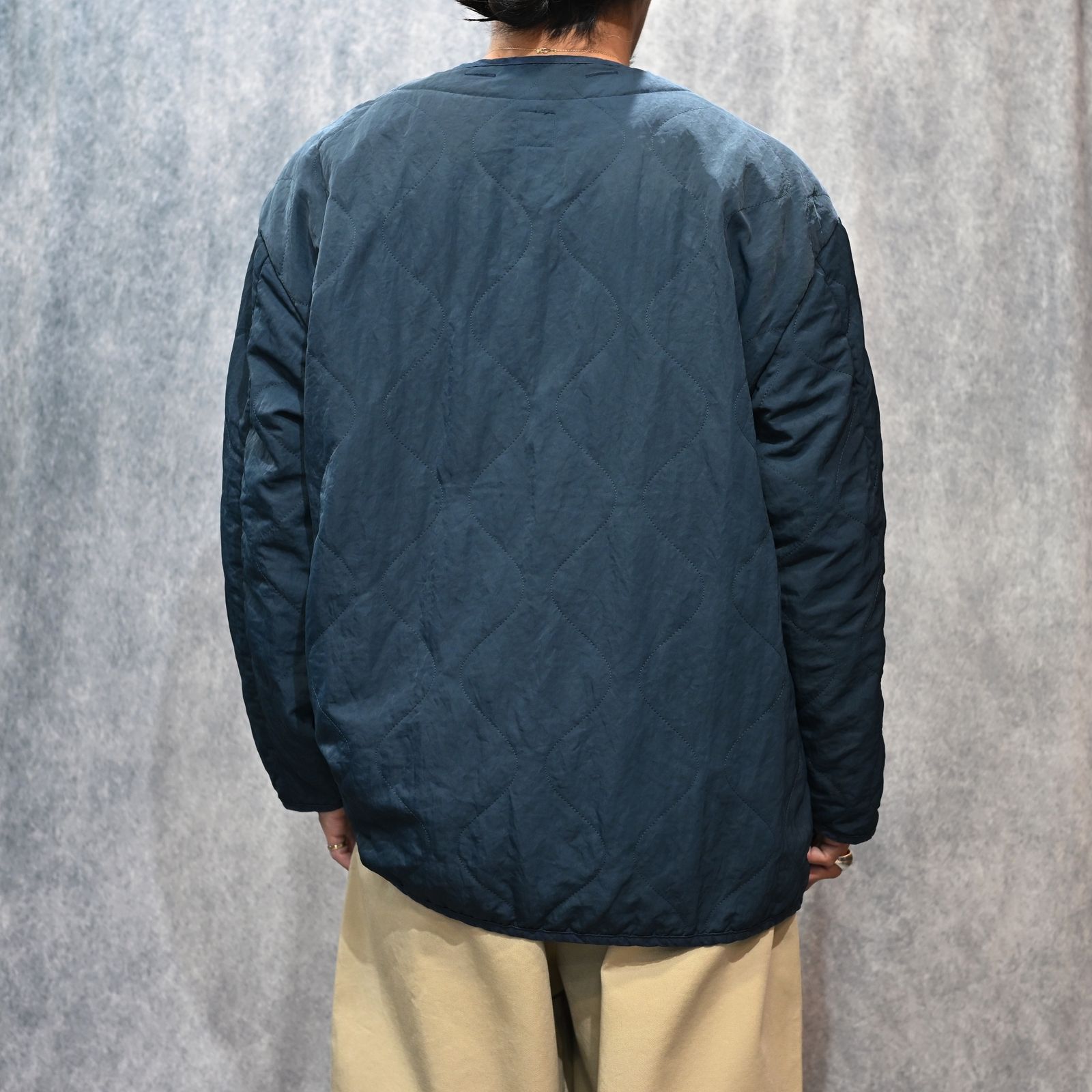 SUPER NYLON MILITARY LINER (BLUE)|スーパーナイロン ミリタリー ライナー ジャケット (ブルー) PC-015-2014-40
