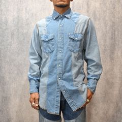 OLD PARK×MINEDENIM Inside out Western SH （USS） / MND-25SSOP001