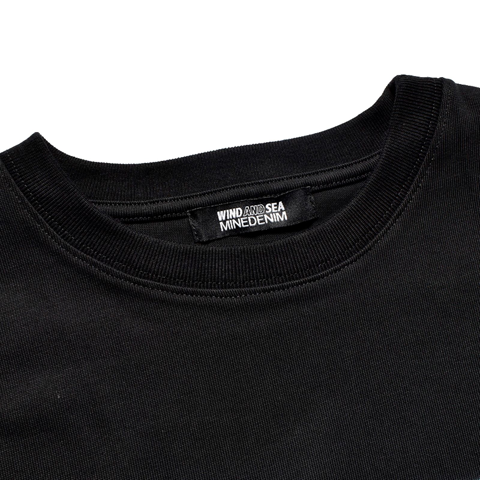 WIND AND SEA×MINEDENIM Photo S/S Tee （BLK / ブラック）