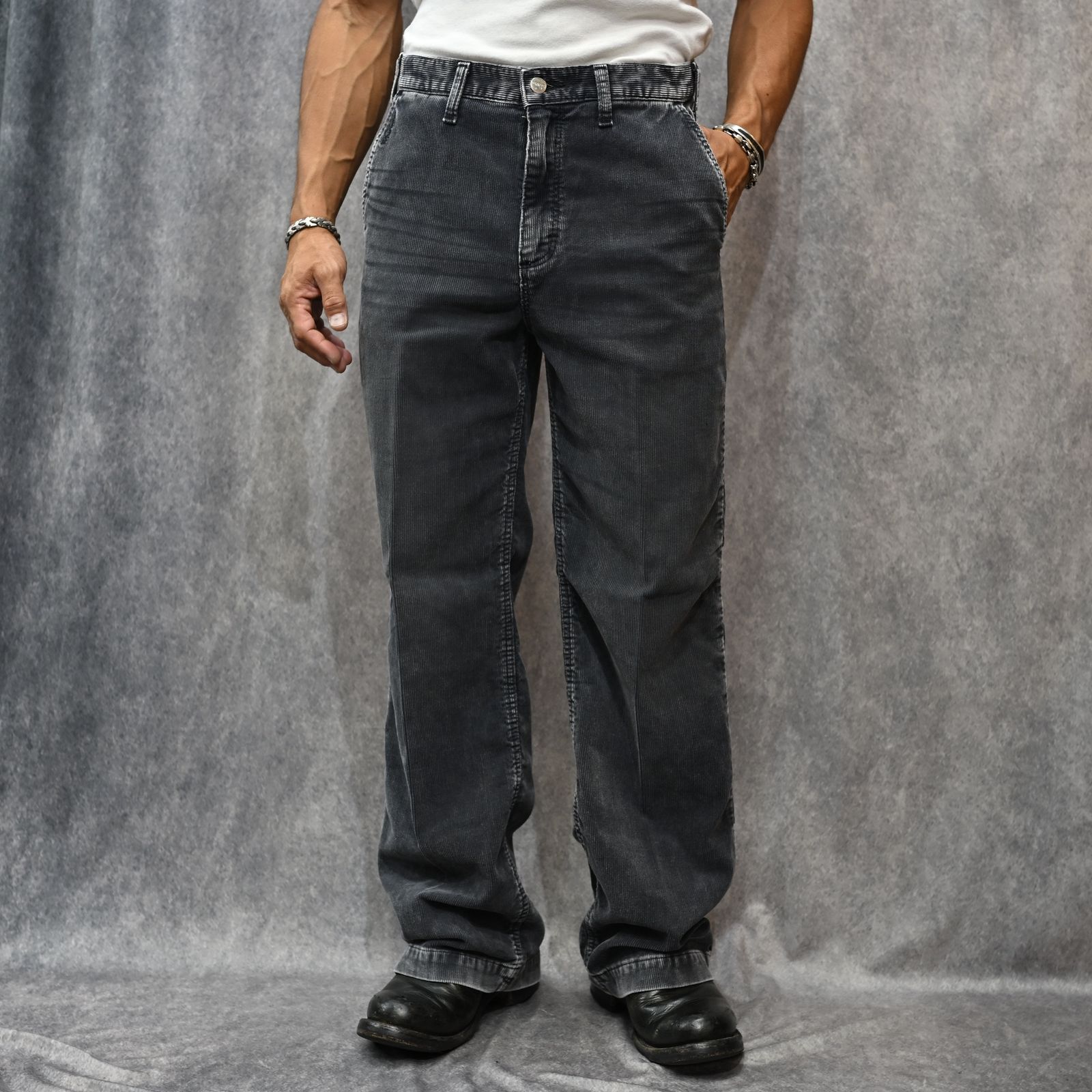 × Wrangler RANCHER DRESS PANTS （BLACK）｜× ラングラー ランチャードレスパンツ｜6252-WR02