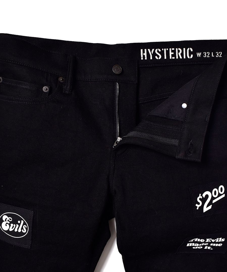 MINEDENIM - 【12月24日発売】 ×HYSTERIC GLAMOUR F.Black STR 5pocket