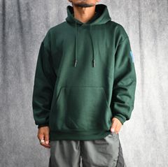 HOODED SWEATSHIRT （D.KHAKI） / フーディー スウェット （ダークカーキ）