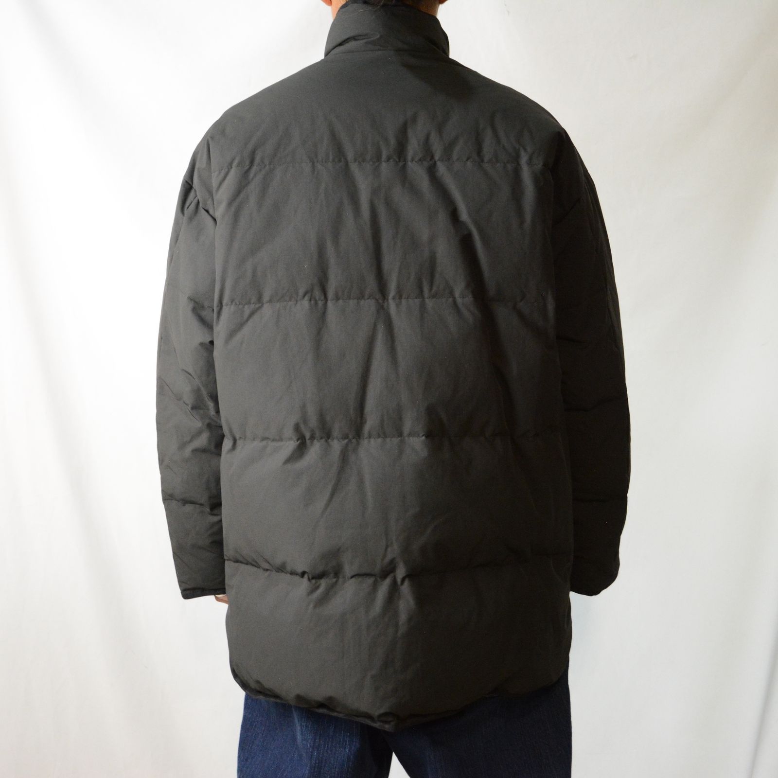 Porter Classic - CHINESE DOWN JACKET (NAVY) - チャイナ ダウン