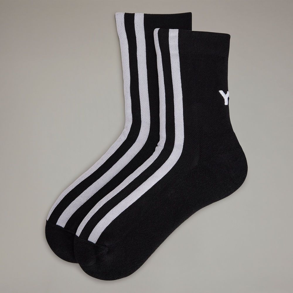 Y-3 STRIPES SOCK （BLACK） / ストライプ ソックス （ブラック）IZ3173