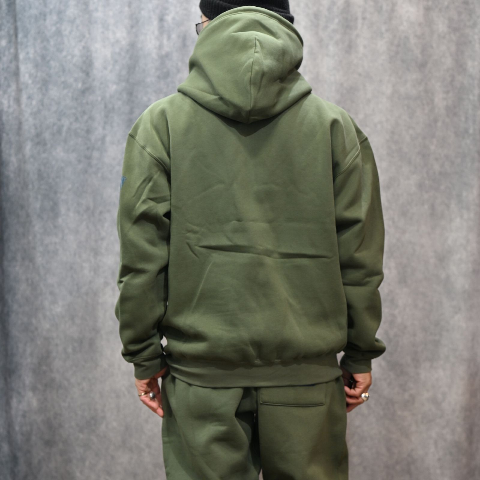 EXCHANGE SERVICE HOODED SWEATSHIRT （KHAKI） /  スウェット パーカー （カーキ） 9252-CS80