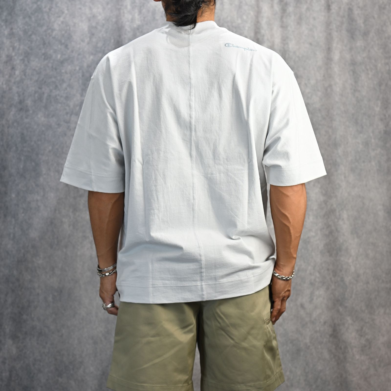 N.HOOLYWOOD - Champion T-SHIRT （L.GRAY） / チャンピオン T