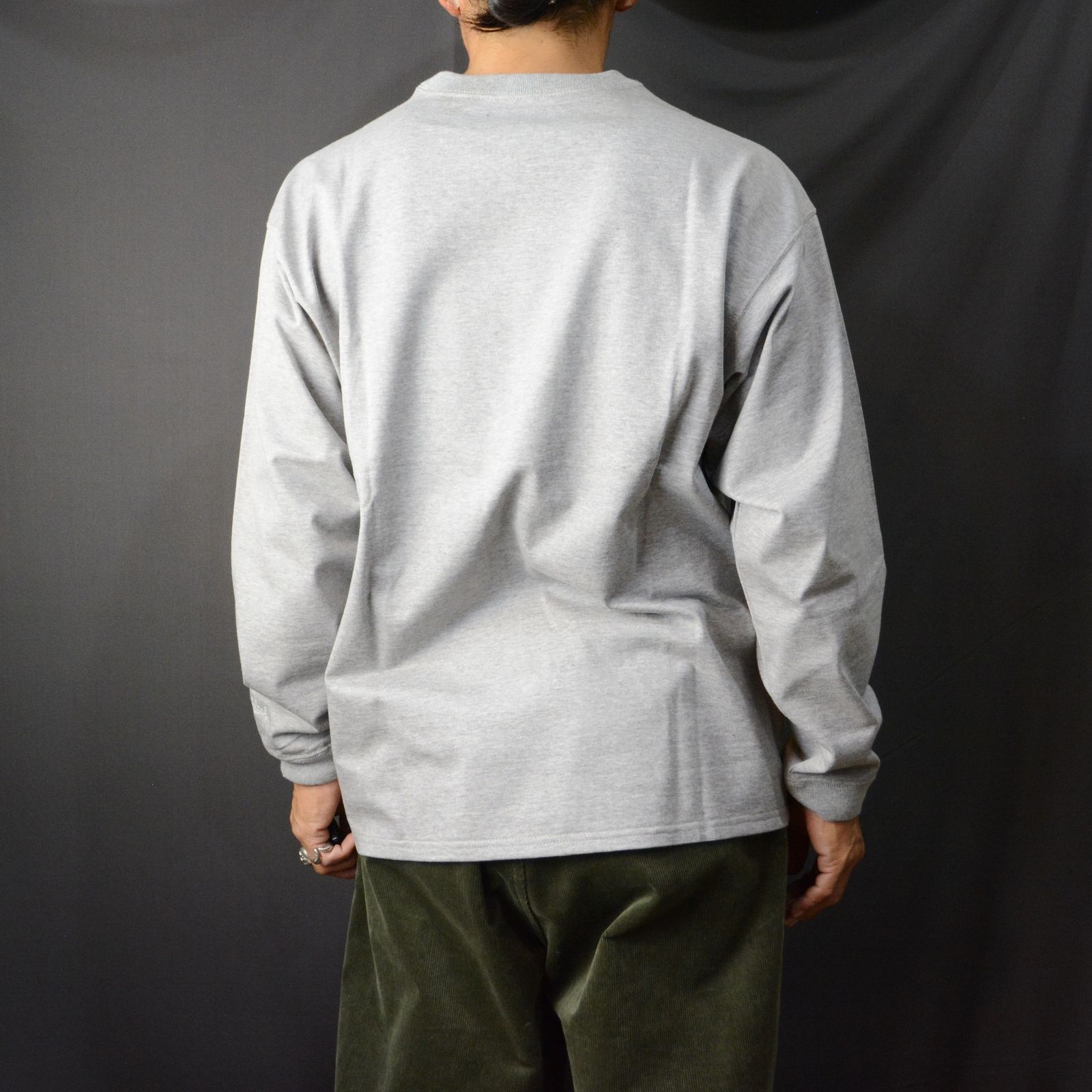 ロングスリーブ カットソー （GRAY）