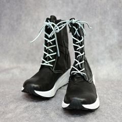 ジャパンショルダー製品染め コンバットスニーカー （BLACK）｜ブーツ スニーカー ｜ 657-02