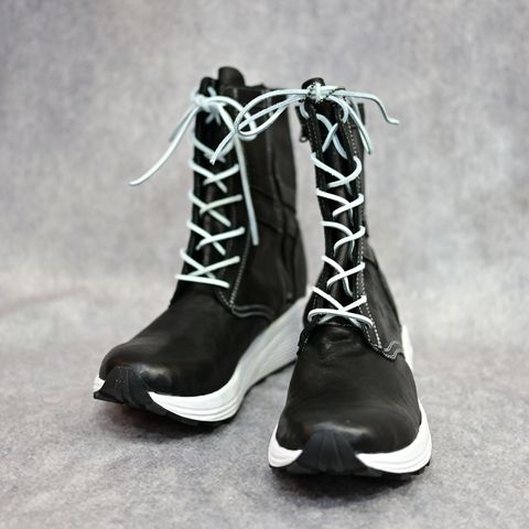 ジャパンショルダー製品染め コンバットスニーカー （BLACK）｜ブーツ スニーカー ｜ 657-02