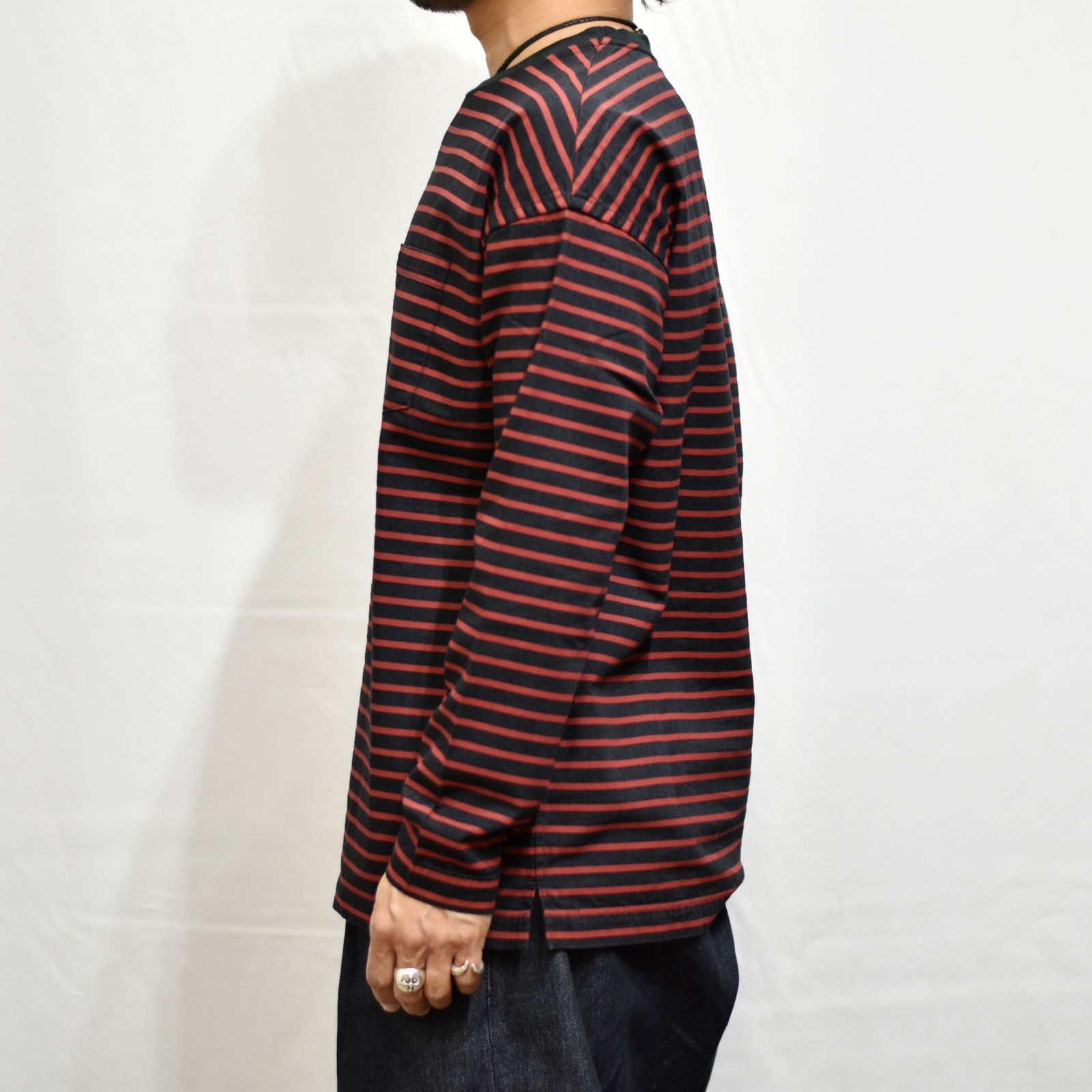 MINEDENIM - Border L/S Denim T-SH | chord online store