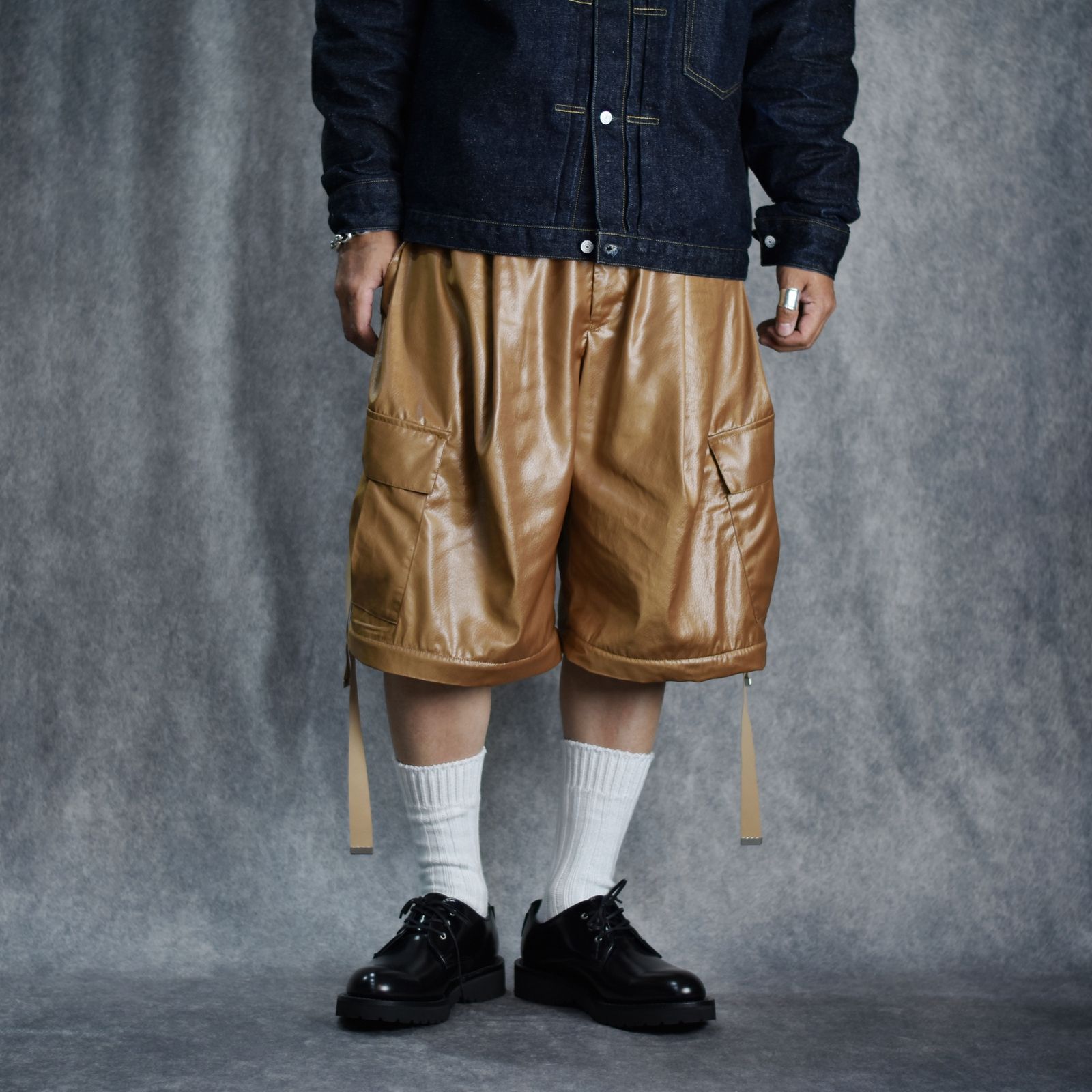 デタッチャブルワイドカーゴパンツ / LB25SS-PT05-FFL (BROWN)