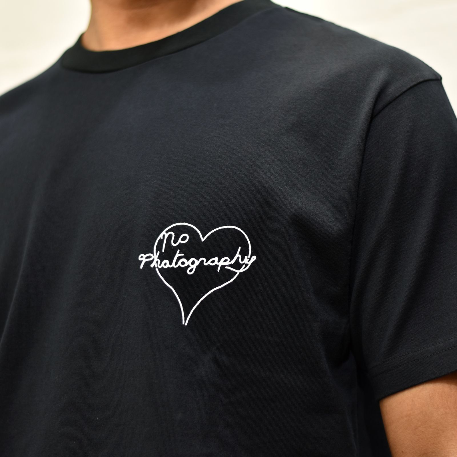 No Photography Crewneck T-SH