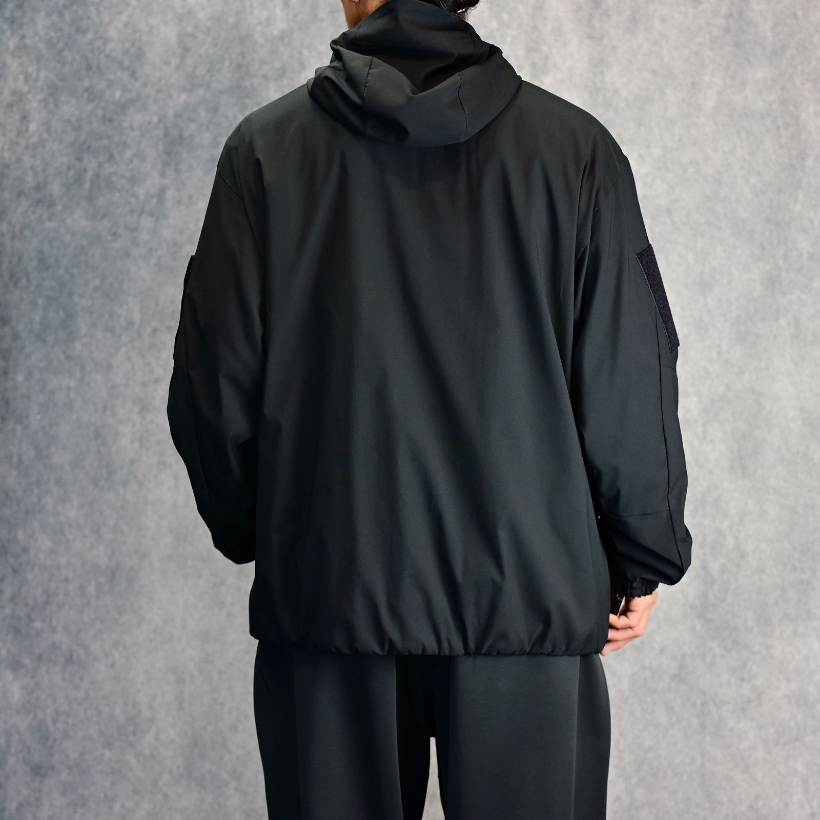 EXCHANGE HOODIE BLOUSON （BLACK） エクスチェンジ フーディーブルゾン （ブラック） 9251-BL02-001