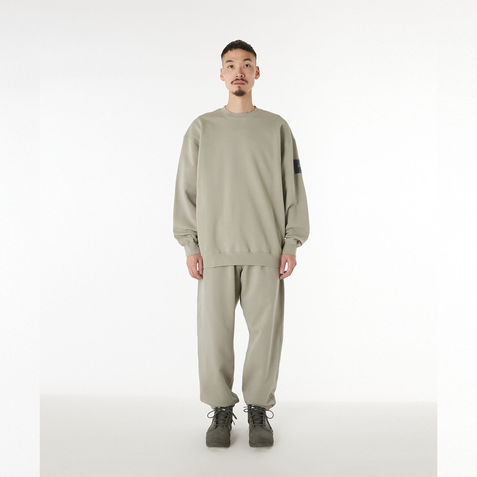 EXCHANGE SERVICE SWEAT SHIRT （BEIGE） / エクスチェンジ スウェットトレーナー （ベージュ） 9252-CS81