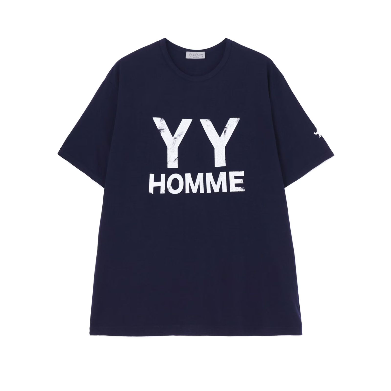 PRODUCT DYEING YYH PT SHORT SLEEVE T （NAVY） ロゴプリント Tシャツ （ネイビー）