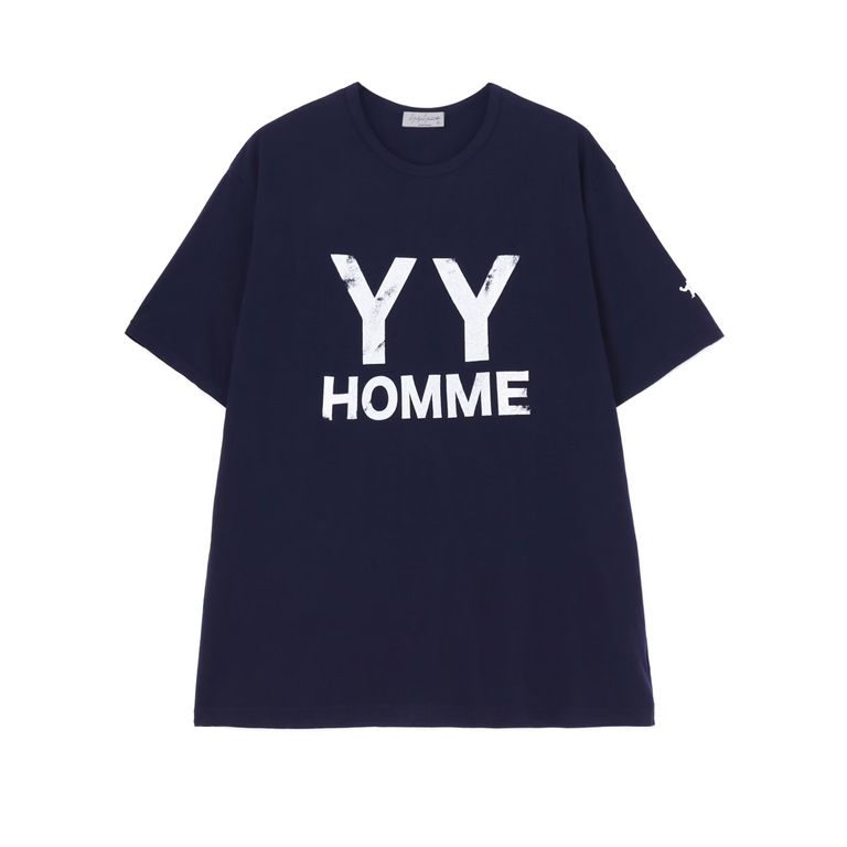 yohji yamamoto - PRODUCT DYEING YYH PT SHORT SLEEVE T （NAVY
